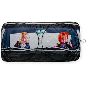 Child's Play - Sunshade for Car Windshield - Chucky & Tiffany (64" x